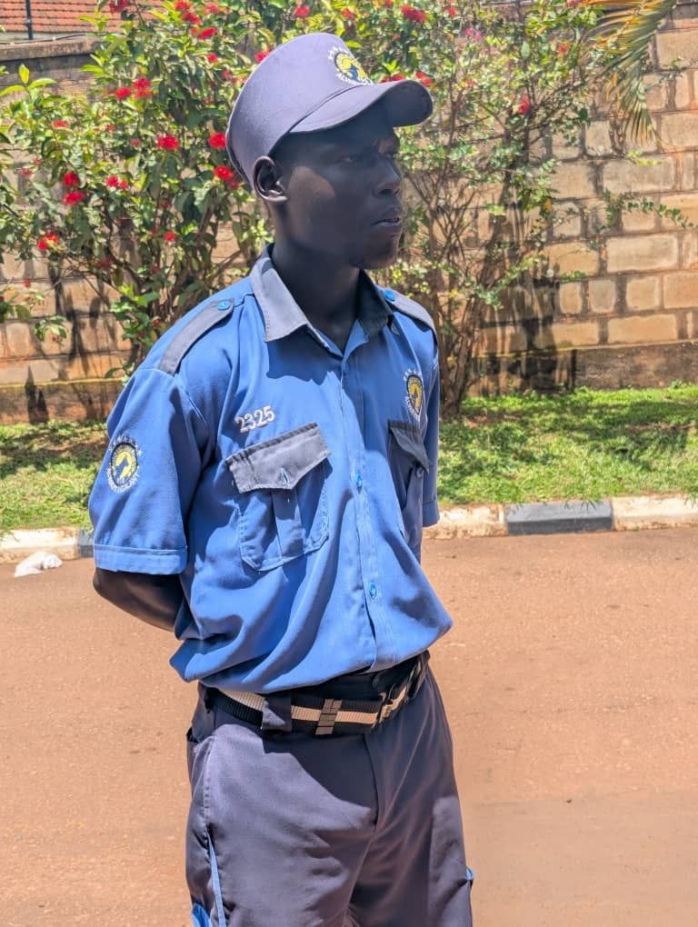 Security officer portrait