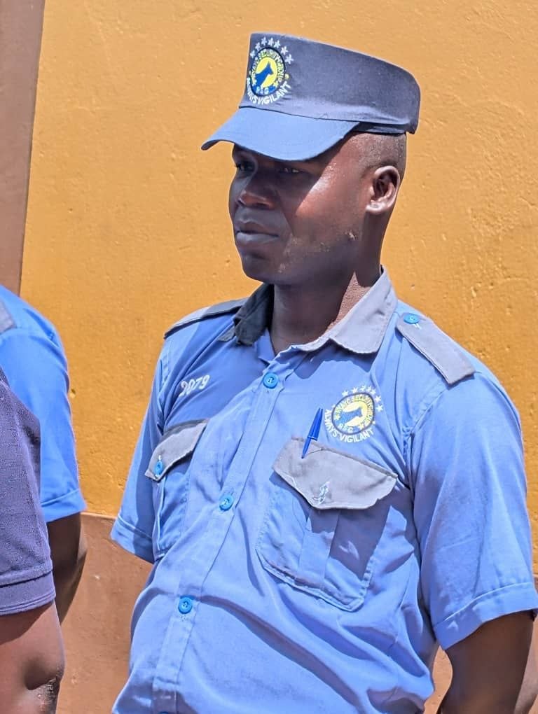 Officer in uniform